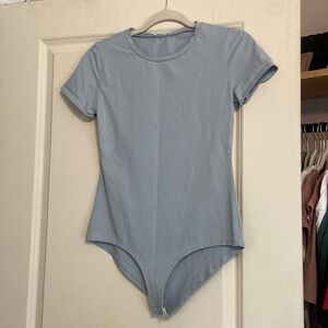 Light blue bodysuit